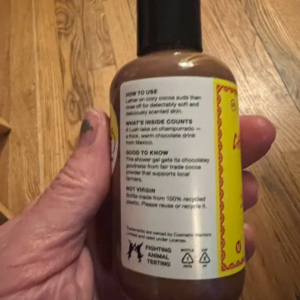 Lush Champurrado Shower Gel - Limited Edition 3.3 oz SEALED
